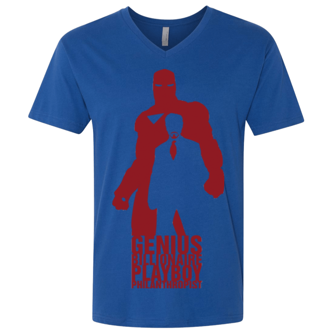 T-Shirts Royal / X-Small Philanthropist Club Men's Premium V-Neck