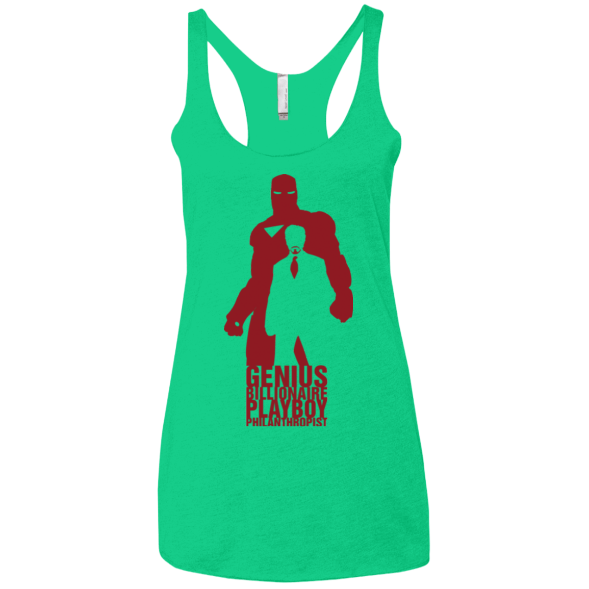 T-Shirts Envy / X-Small Philanthropist Club Women's Triblend Racerback Tank