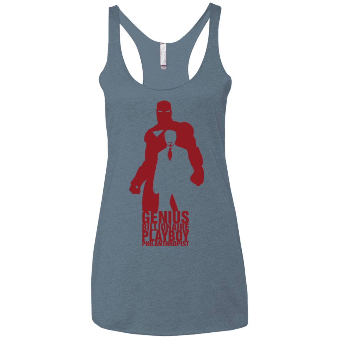 Philanthropist Club Women's Triblend Racerback Tank