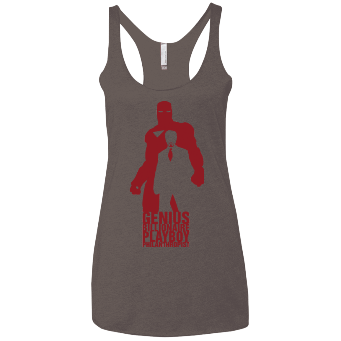 T-Shirts Macchiato / X-Small Philanthropist Club Women's Triblend Racerback Tank