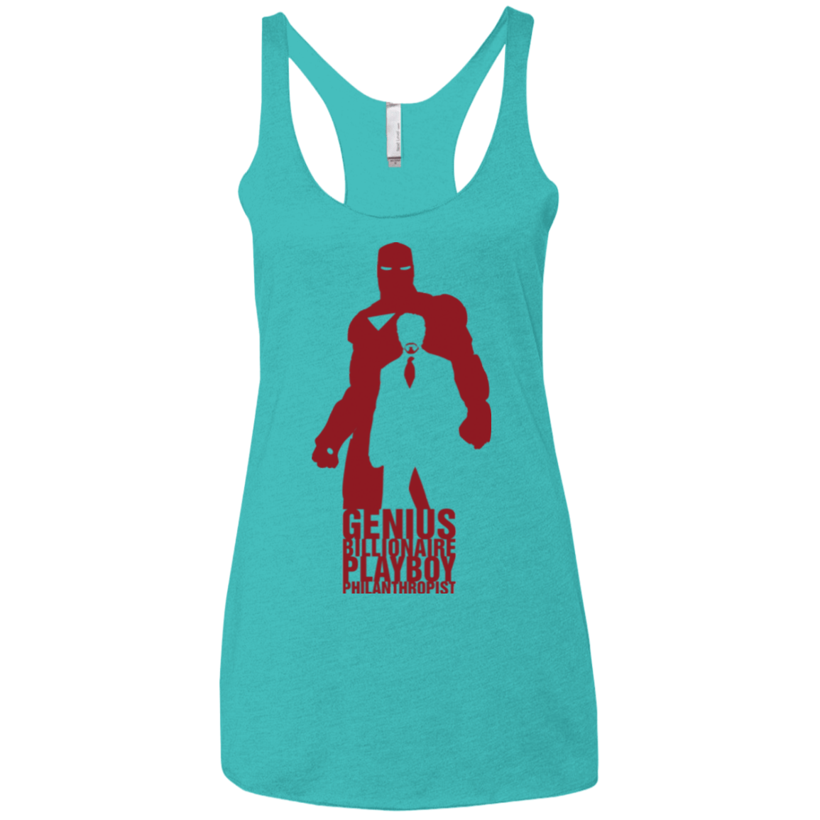 Philanthropist Club Women's Triblend Racerback Tank