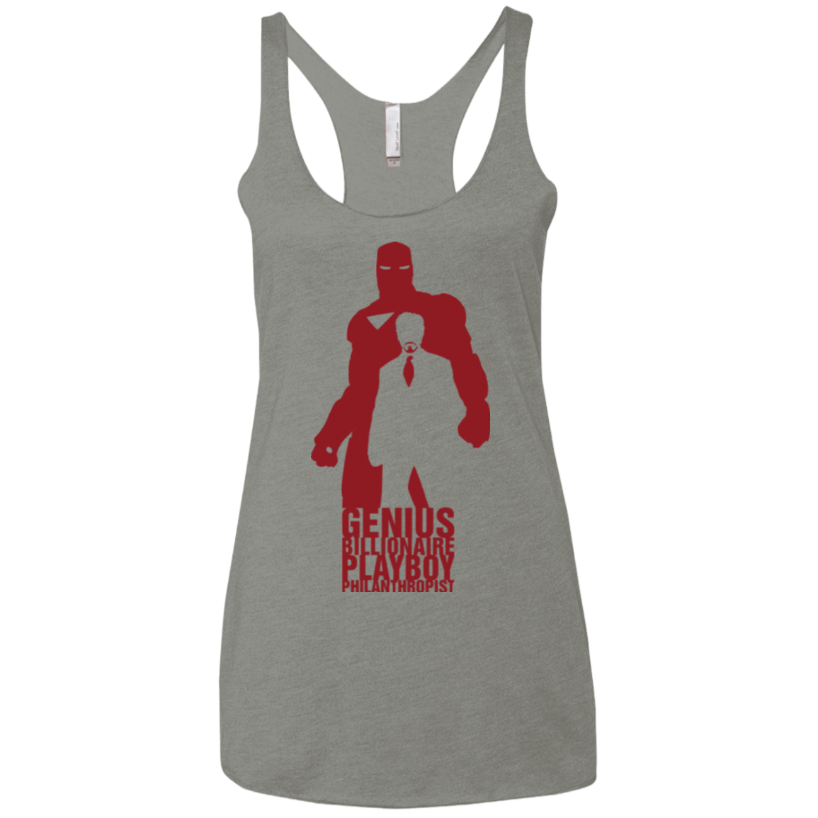 Philanthropist Club Women's Triblend Racerback Tank