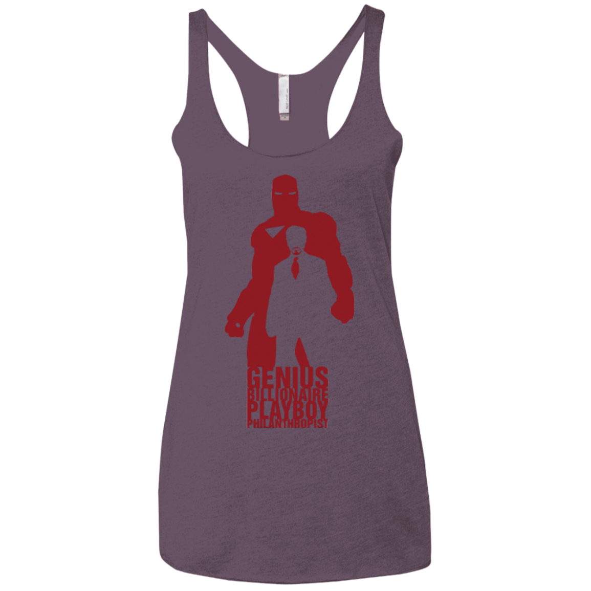 T-Shirts Vintage Purple / X-Small Philanthropist Club Women's Triblend Racerback Tank