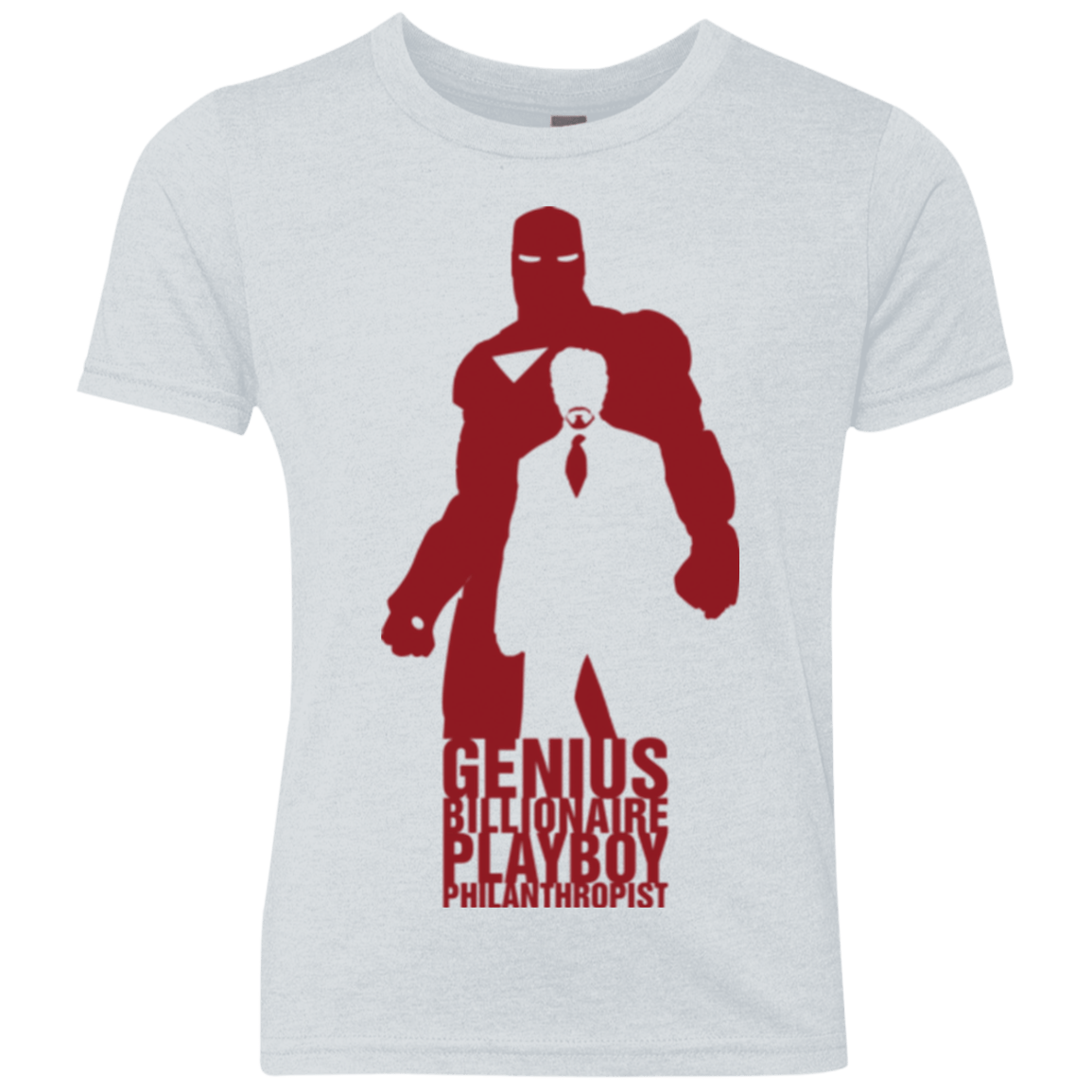 T-Shirts Heather White / YXS Philanthropist Club Youth Triblend T-Shirt