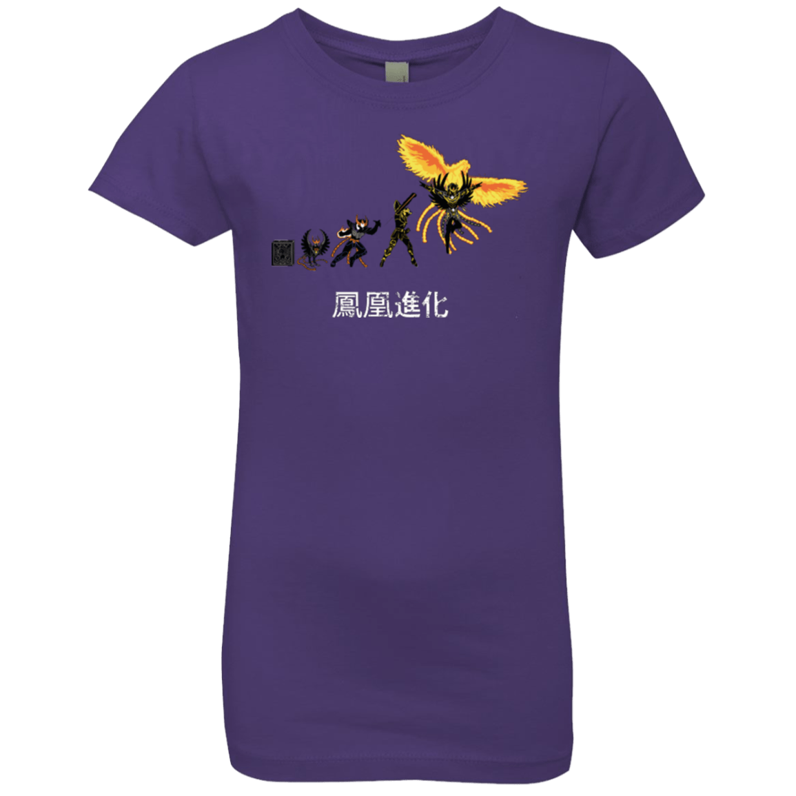 T-Shirts Purple Rush / YXS Phoenix Evolution Girls Premium T-Shirt