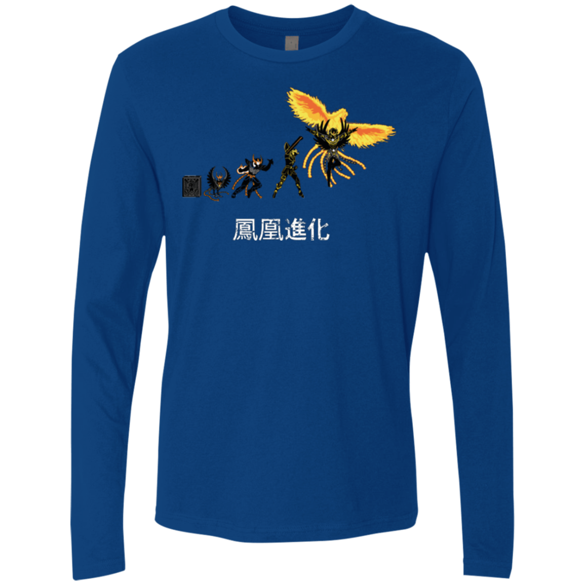 T-Shirts Royal / Small Phoenix Evolution Men's Premium Long Sleeve