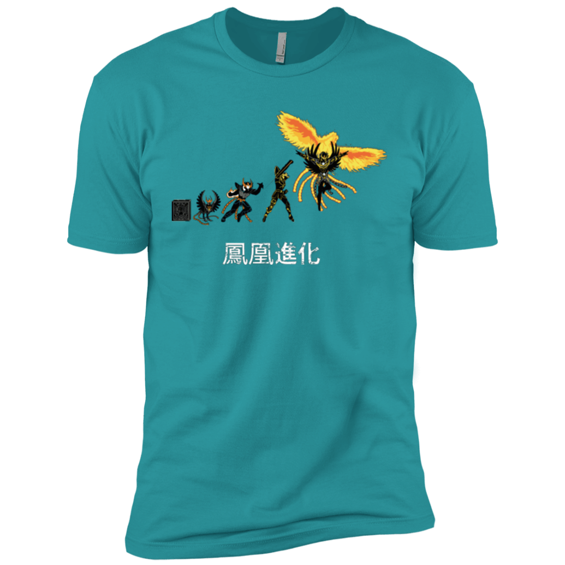 T-Shirts Tahiti Blue / X-Small Phoenix Evolution Men's Premium T-Shirt