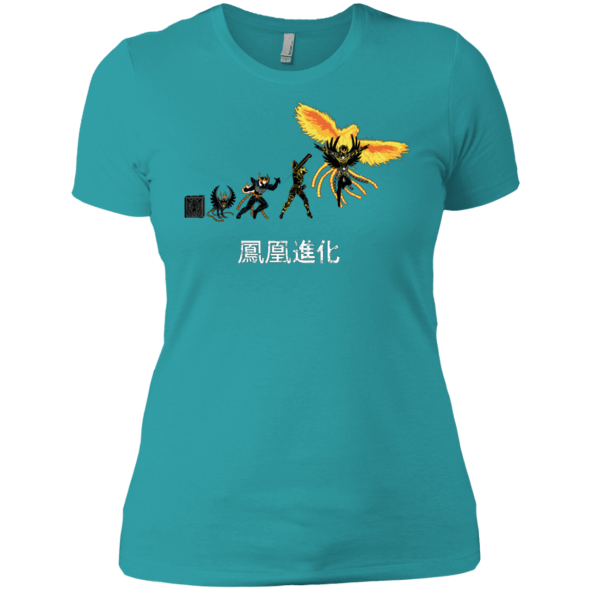 T-Shirts Tahiti Blue / X-Small Phoenix Evolution Women's Premium T-Shirt