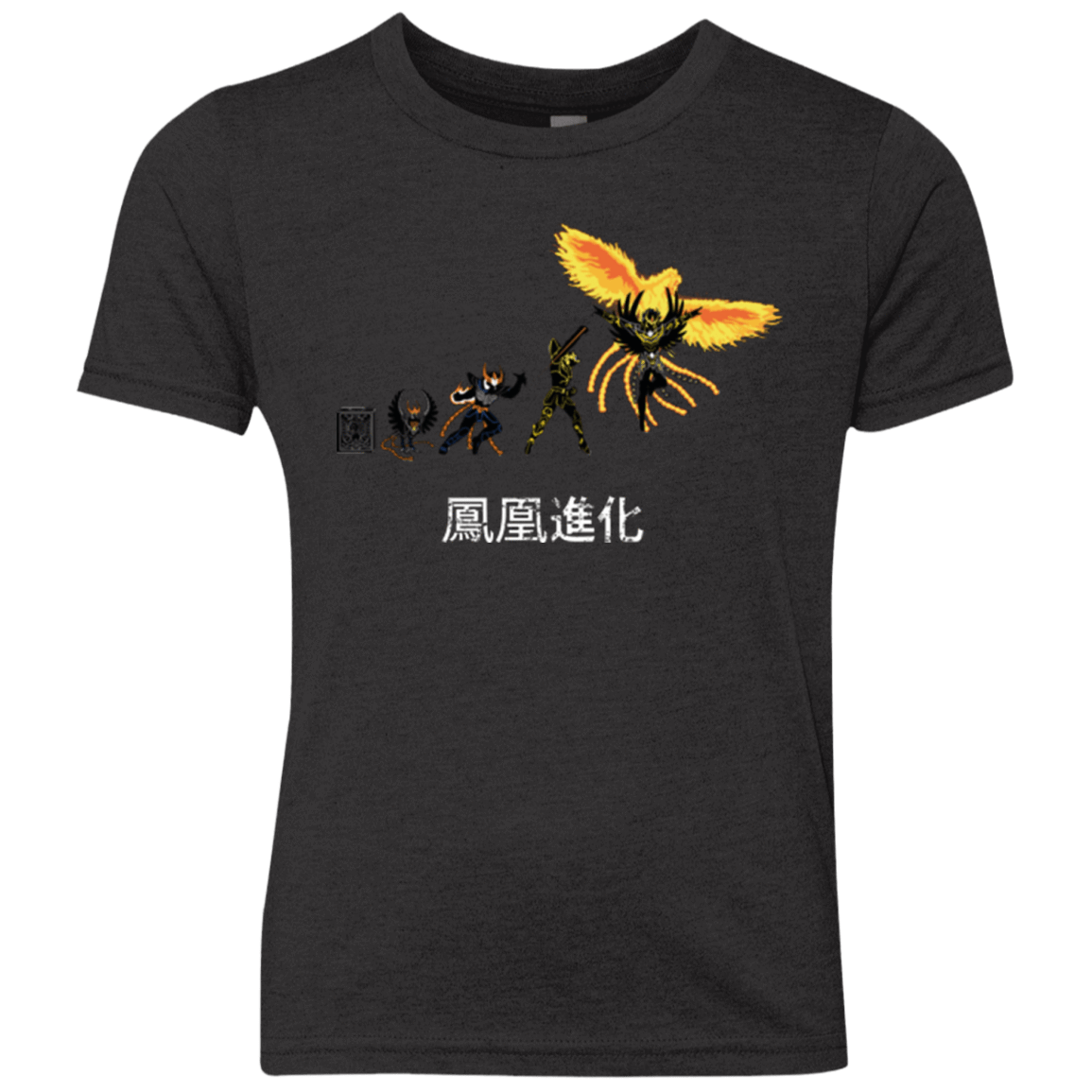 T-Shirts Vintage Black / YXS Phoenix Evolution Youth Triblend T-Shirt