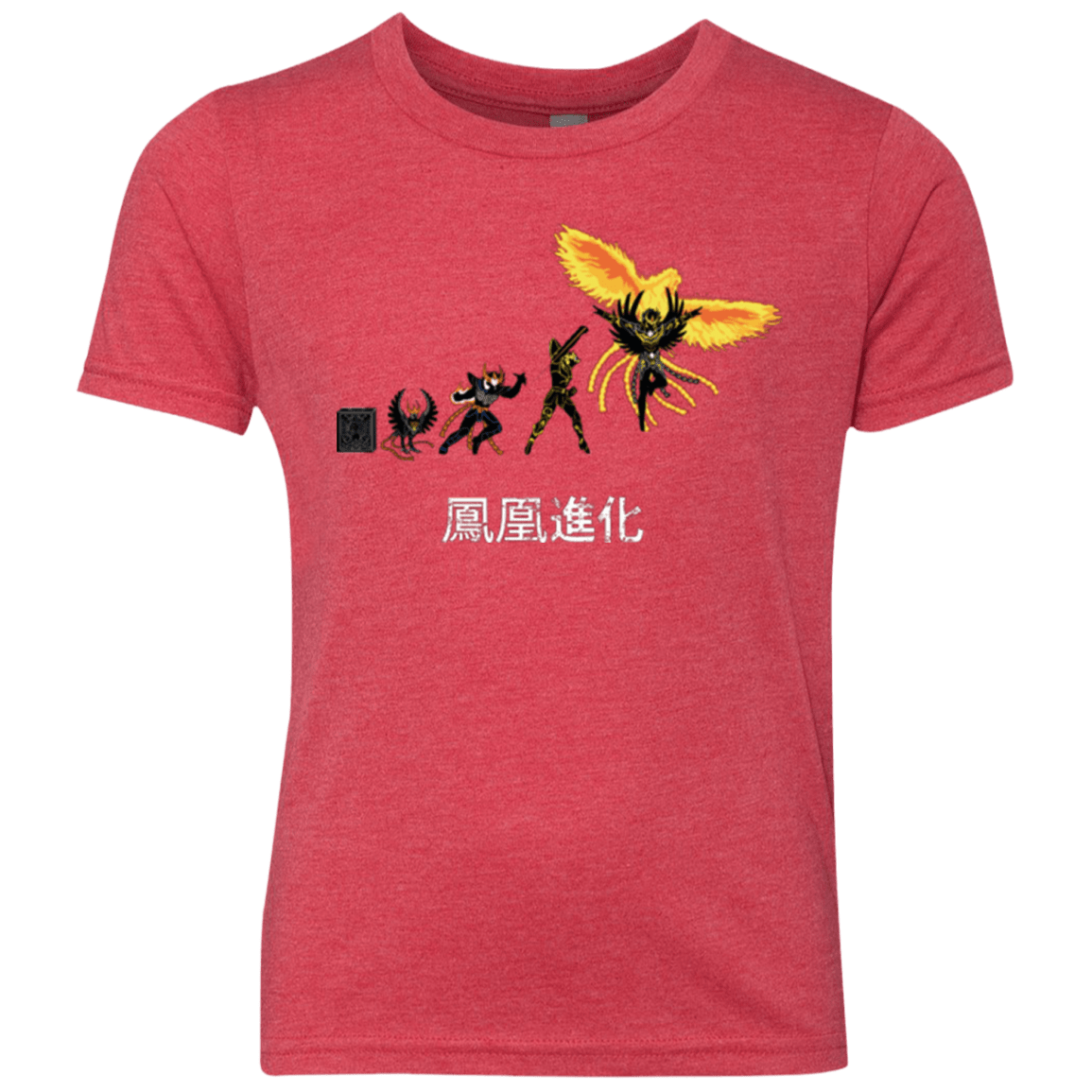 T-Shirts Vintage Red / YXS Phoenix Evolution Youth Triblend T-Shirt