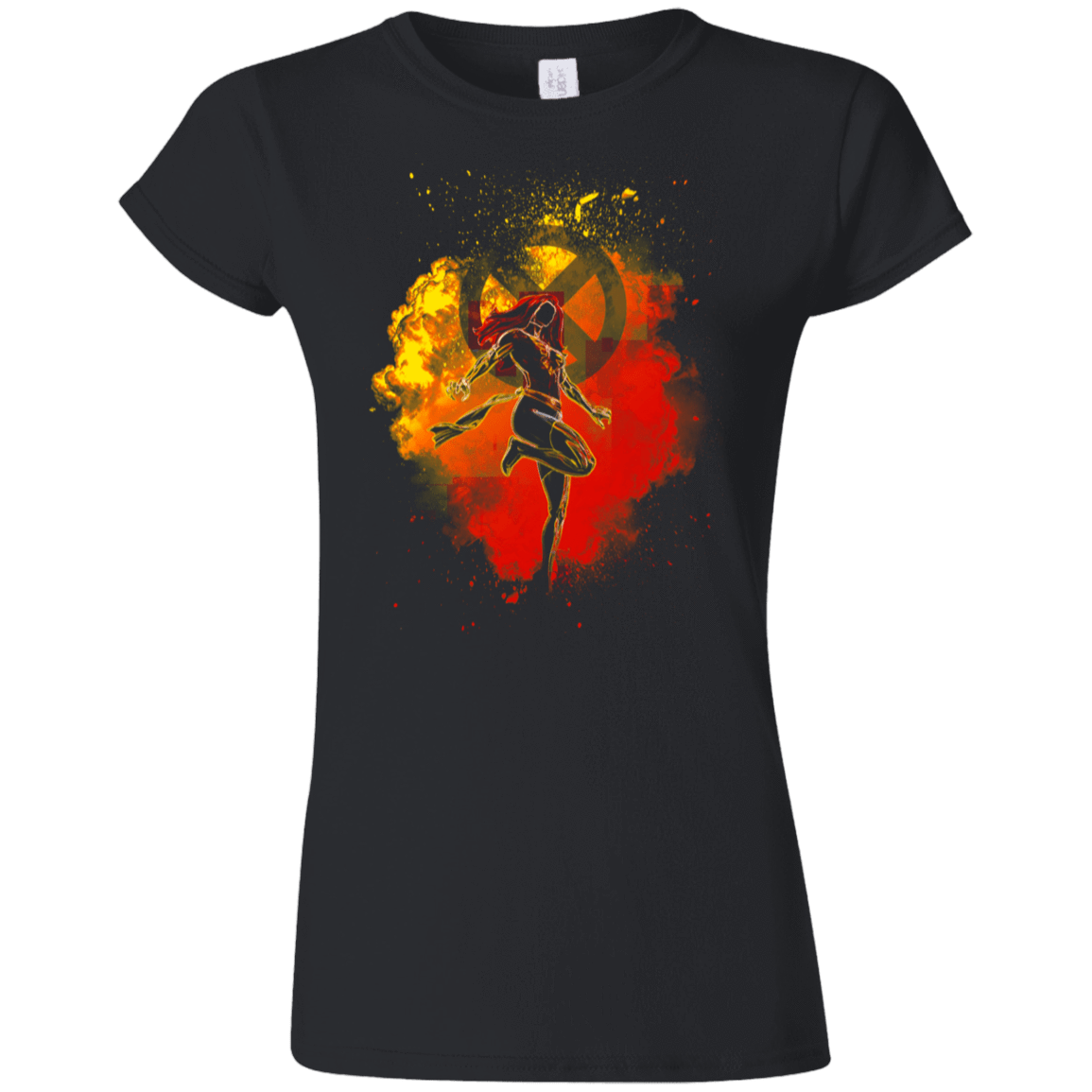T-Shirts Black / S Phoenix Soul Junior Slimmer-Fit T-Shirt