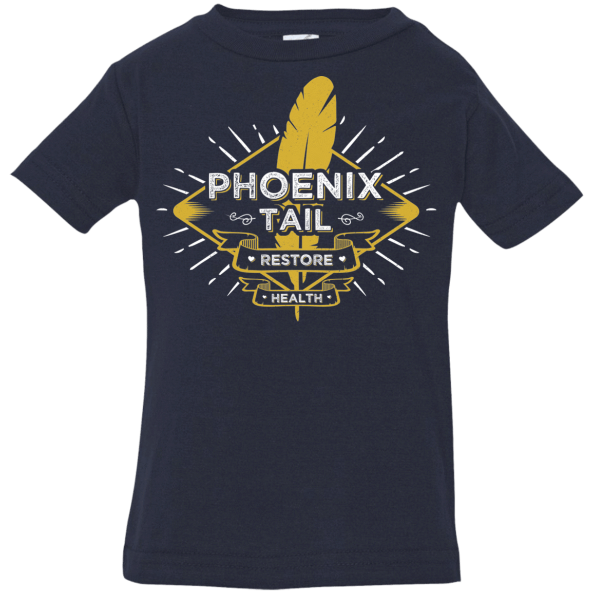 T-Shirts Navy / 6 Months Phoenix Tail Infant Premium T-Shirt