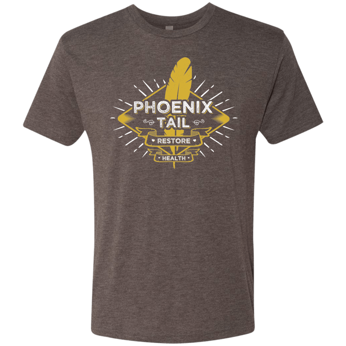 T-Shirts Macchiato / Small Phoenix Tail Men's Triblend T-Shirt