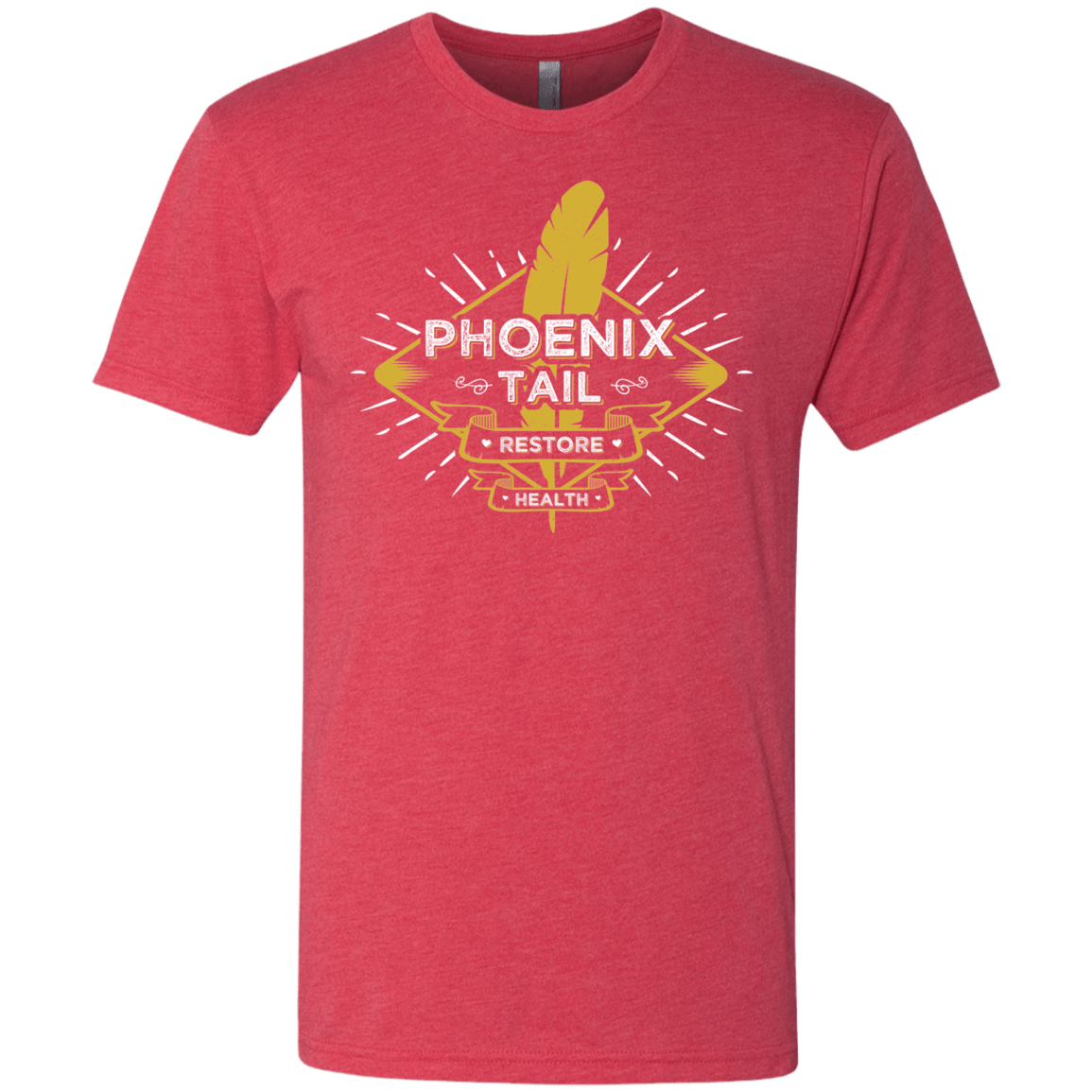 Phoenix Tail Men's Triblend T-Shirt