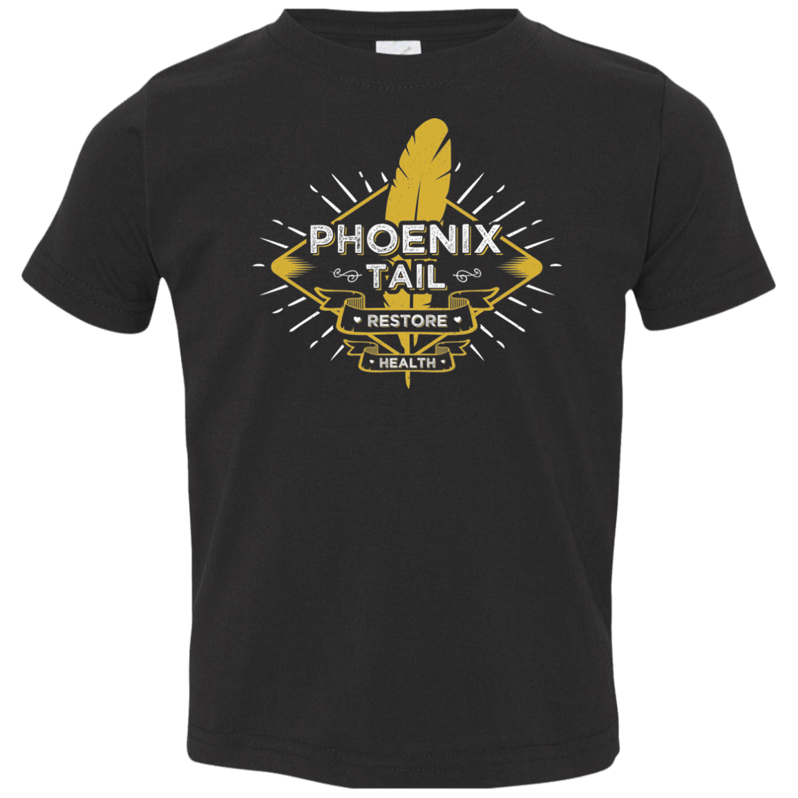 T-Shirts Black / 2T Phoenix Tail Toddler Premium T-Shirt