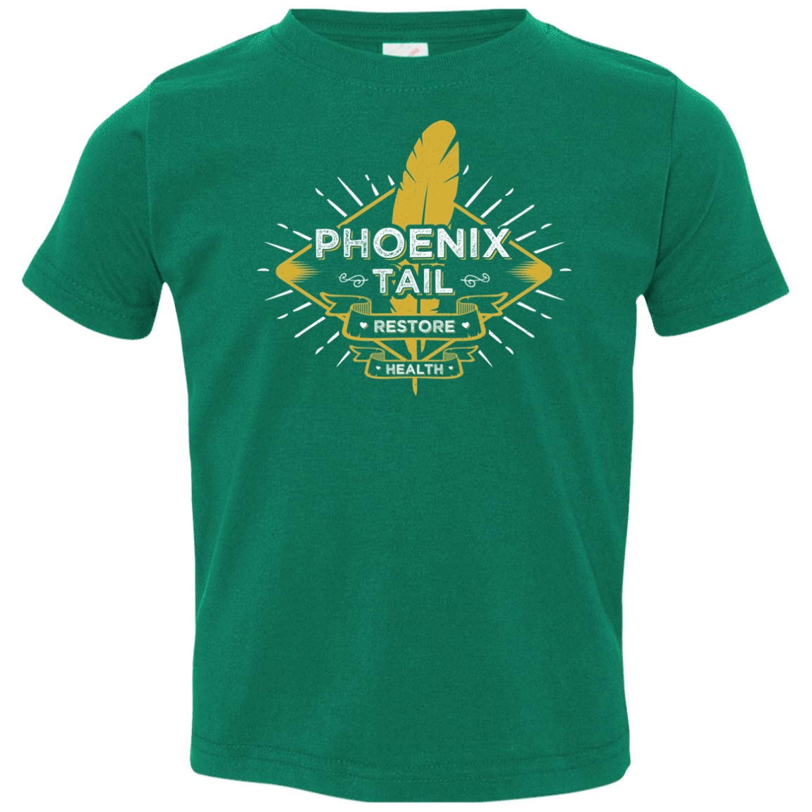 T-Shirts Kelly / 2T Phoenix Tail Toddler Premium T-Shirt