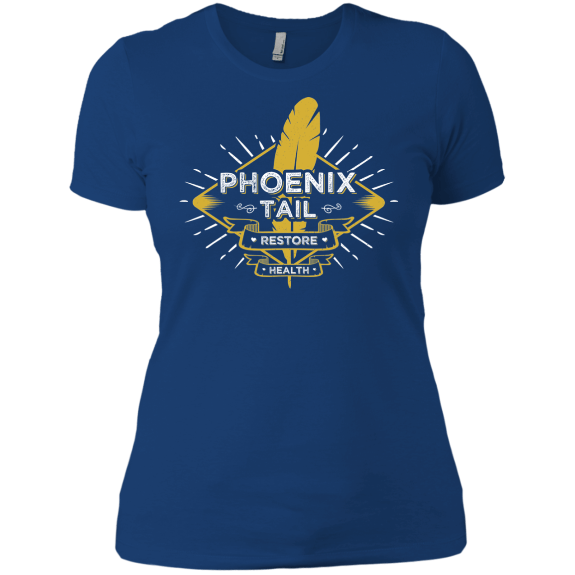 T-Shirts Royal / X-Small Phoenix Tail Women's Premium T-Shirt