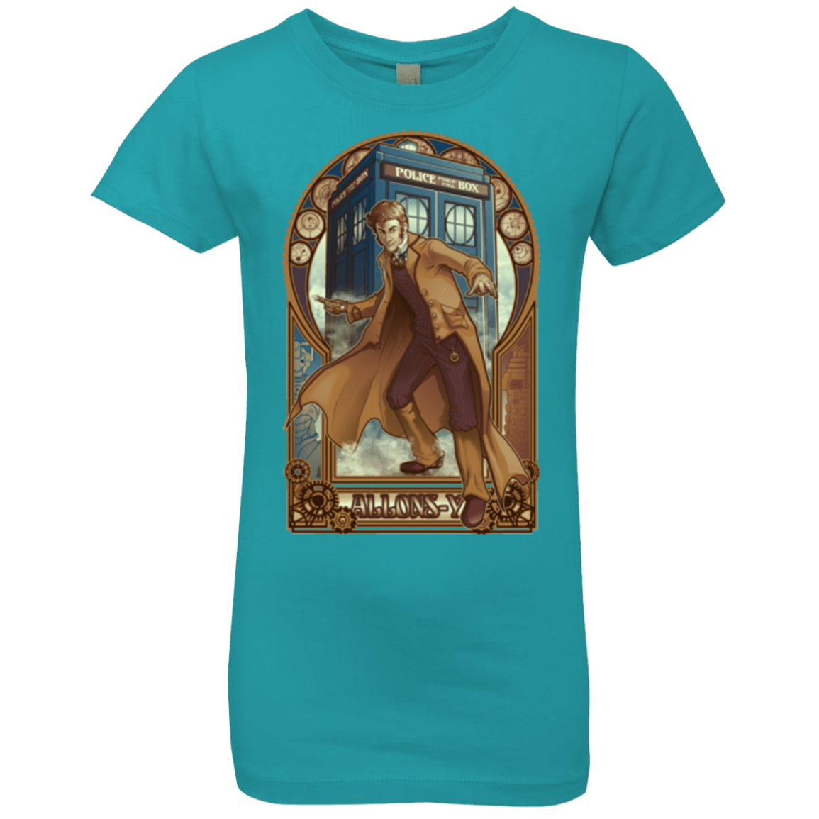 T-Shirts Tahiti Blue / YXS Physicker Whom Girls Premium T-Shirt