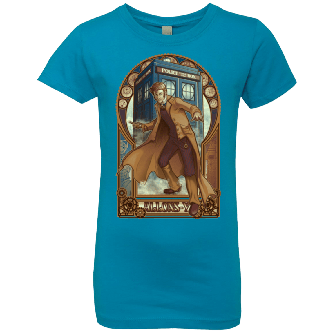 T-Shirts Turquoise / YXS Physicker Whom Girls Premium T-Shirt