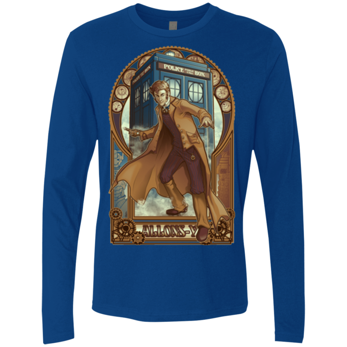 T-Shirts Royal / Small Physicker Whom Men's Premium Long Sleeve