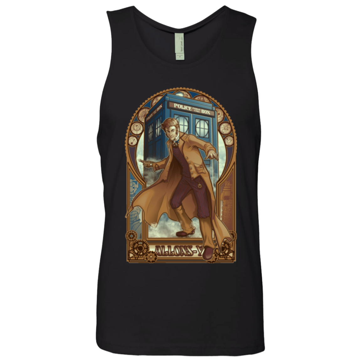 T-Shirts Black / Small Physicker Whom Men's Premium Tank Top