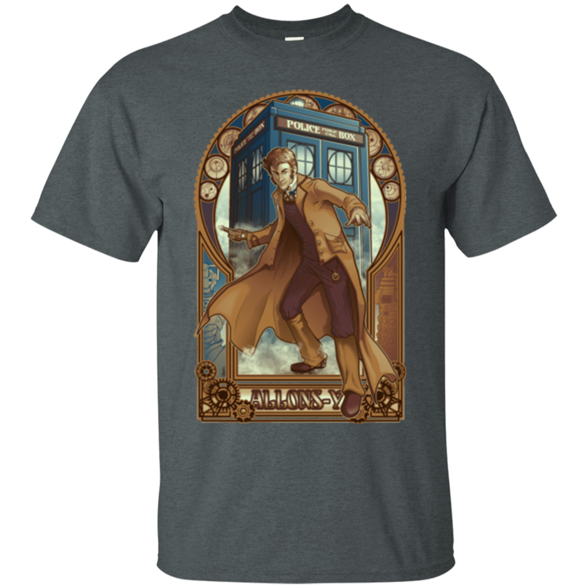 T-Shirts Dark Heather / Small Physicker Whom T-Shirt