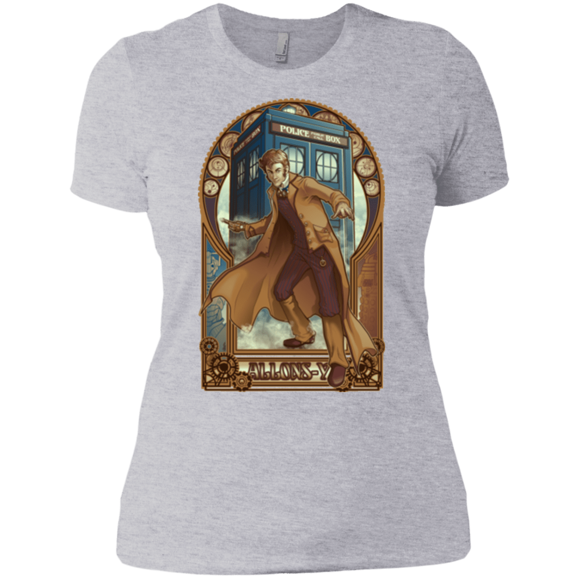 T-Shirts Heather Grey / X-Small Physicker Whom Women's Premium T-Shirt