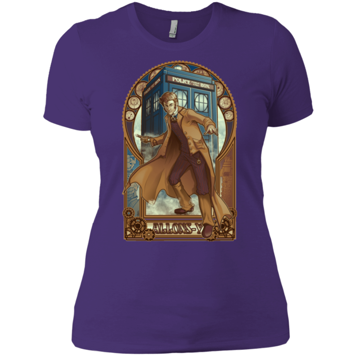 T-Shirts Purple / X-Small Physicker Whom Women's Premium T-Shirt