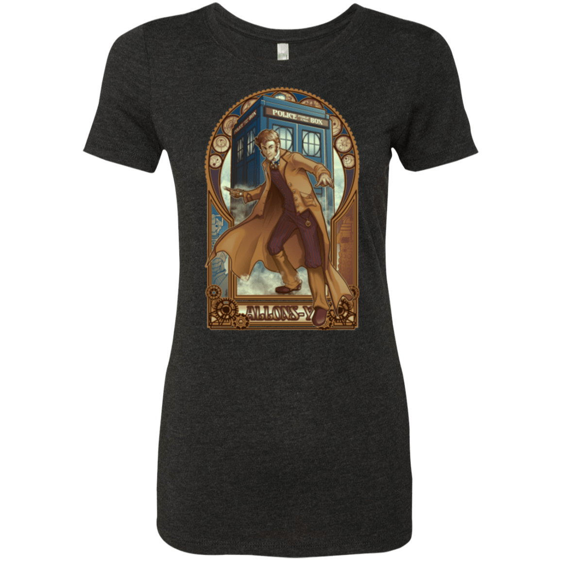 T-Shirts Vintage Black / Small Physicker Whom Women's Triblend T-Shirt