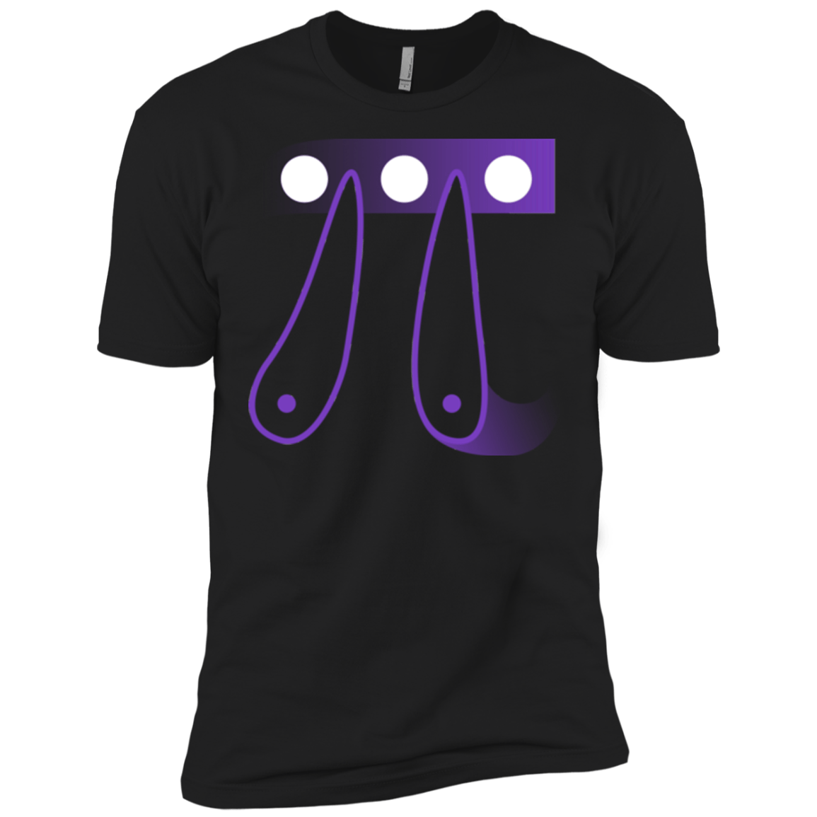 T-Shirts Black / X-Small Pi Ball Men's Premium T-Shirt