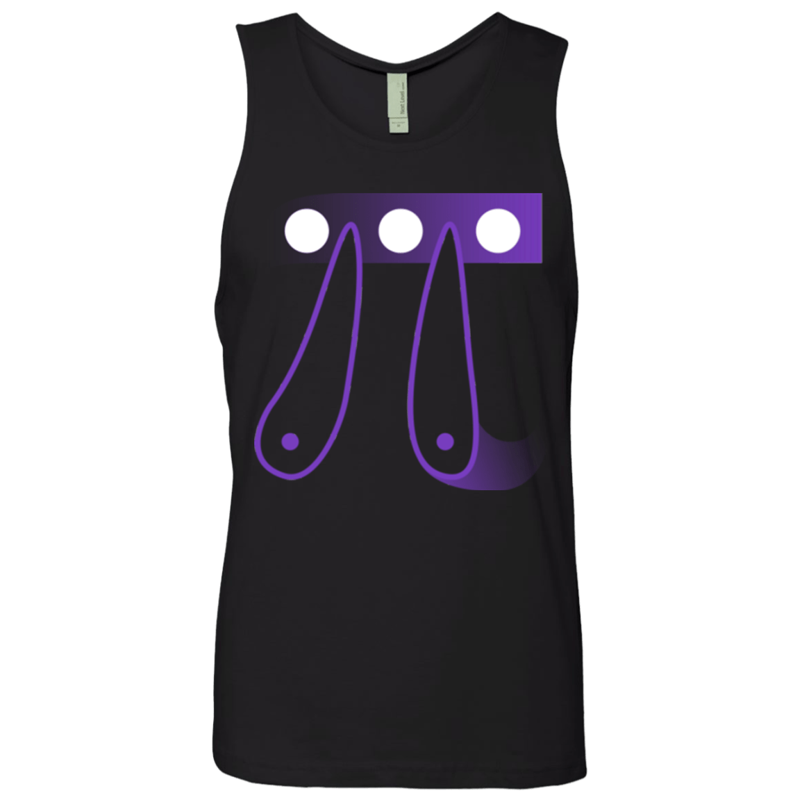 T-Shirts Black / Small Pi Ball Men's Premium Tank Top