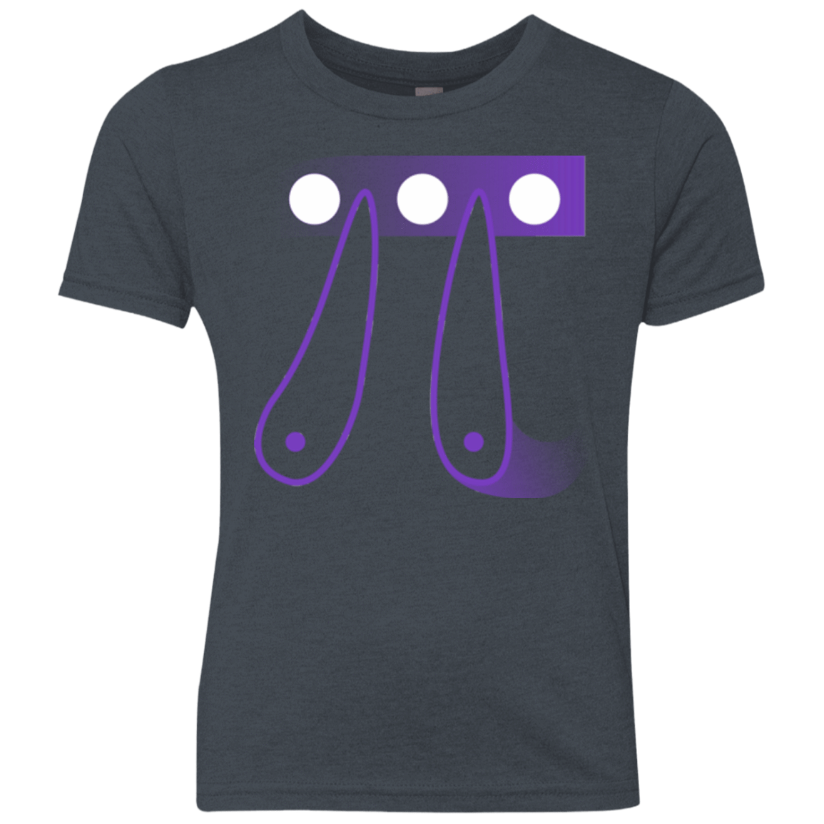 T-Shirts Vintage Navy / YXS Pi Ball Youth Triblend T-Shirt