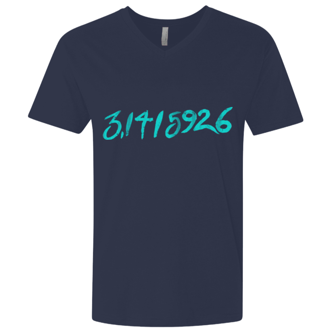 T-Shirts Midnight Navy / X-Small Pi Date Men's Premium V-Neck