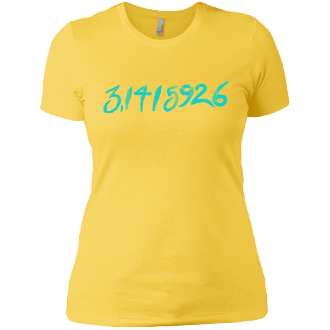 T-Shirts Vibrant Yellow / X-Small Pi Date Women's Premium T-Shirt