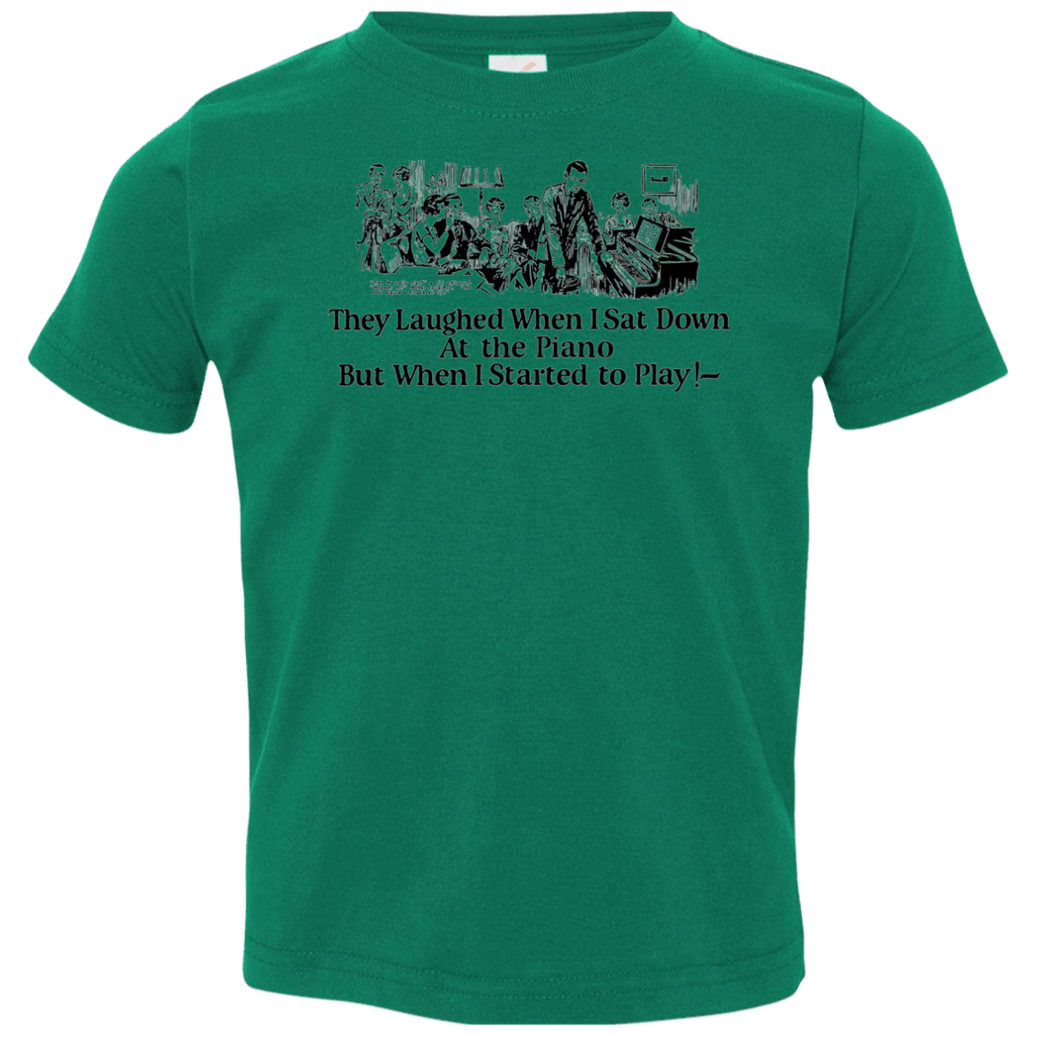 T-Shirts Kelly / 2T Piano Toddler Premium T-Shirt