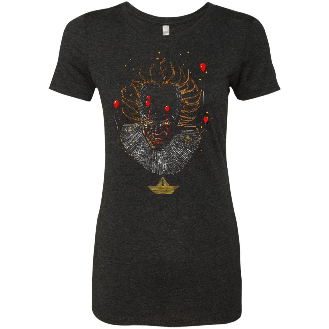 T-Shirts Vintage Black / S Picture From The Floating World Women's Triblend T-Shirt