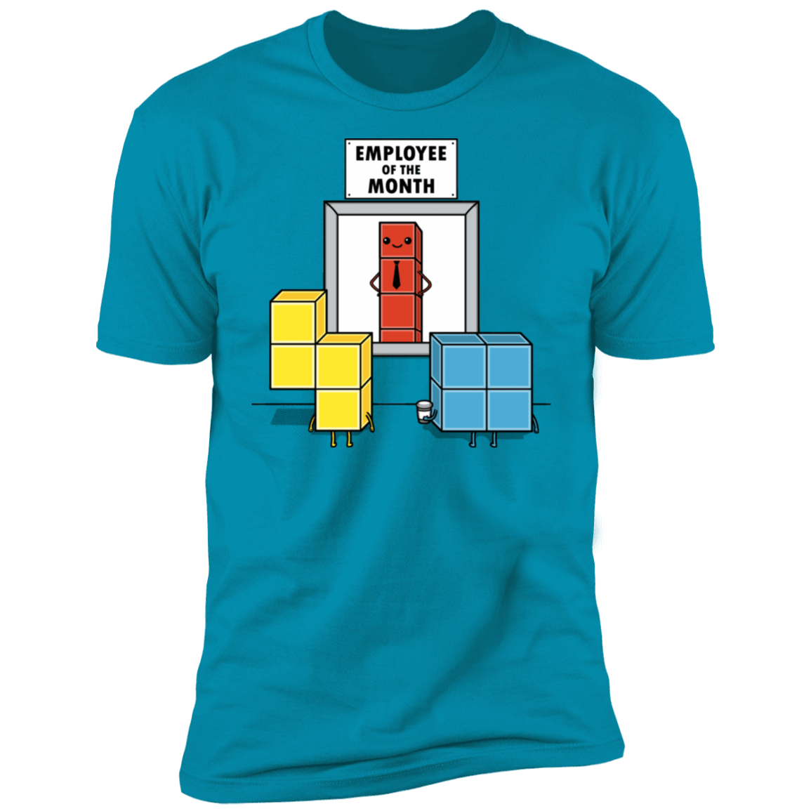 T-Shirts Turquoise / S Piece Of The Month Men's Premium T-Shirt