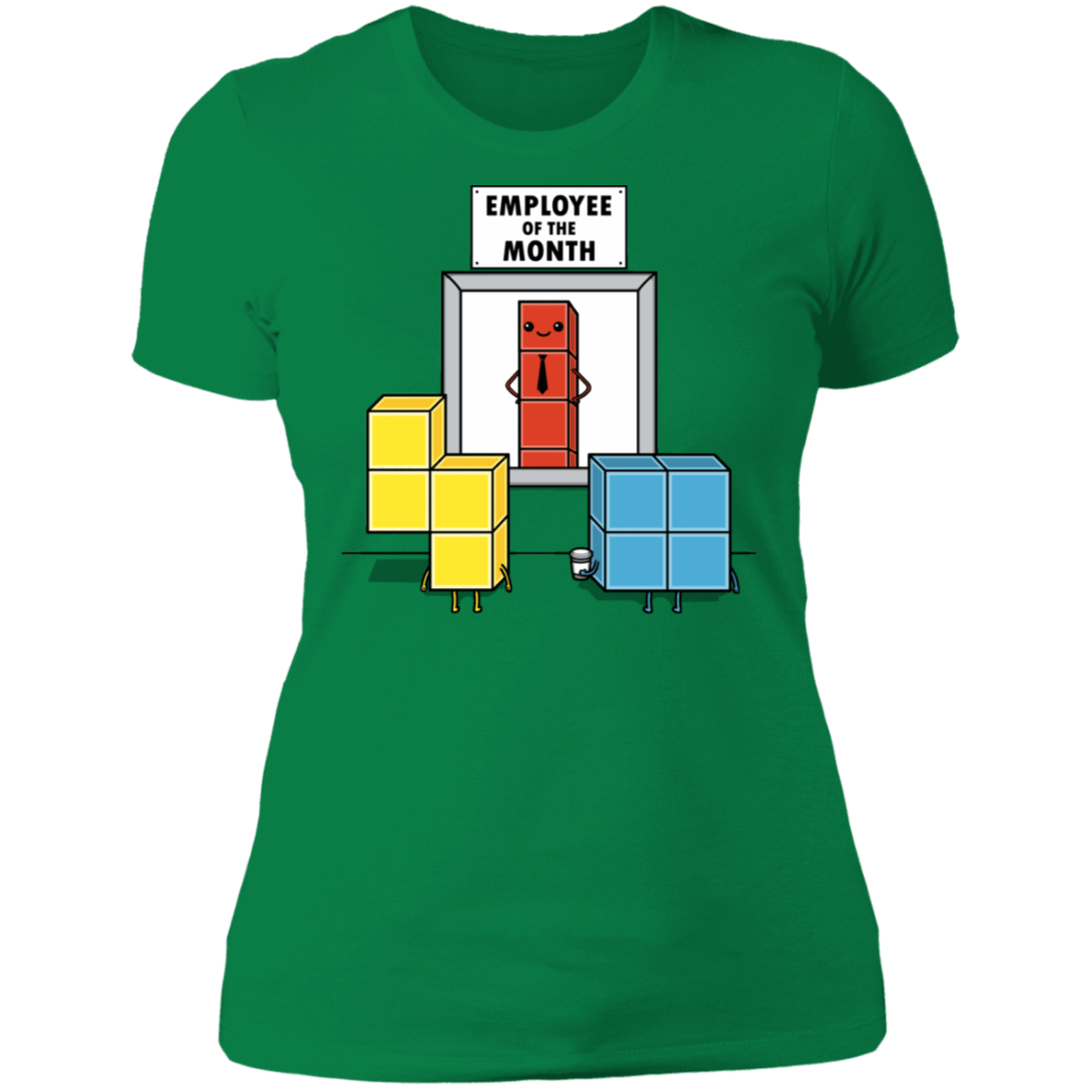 T-Shirts Kelly Green / S Piece Of The Month Women's Premium T-Shirt