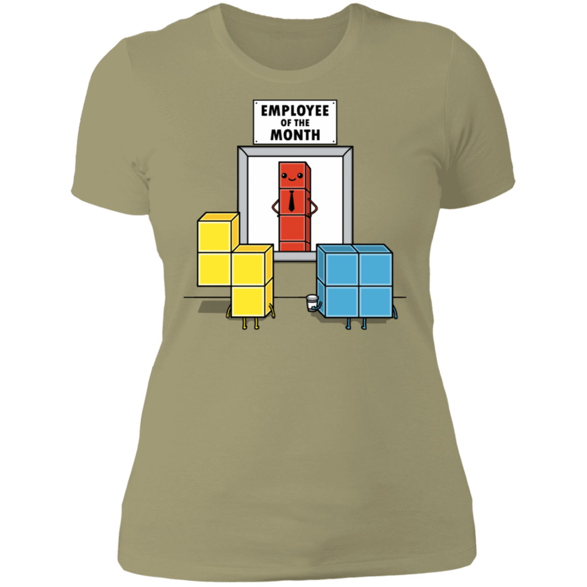 T-Shirts Light Olive / S Piece Of The Month Women's Premium T-Shirt
