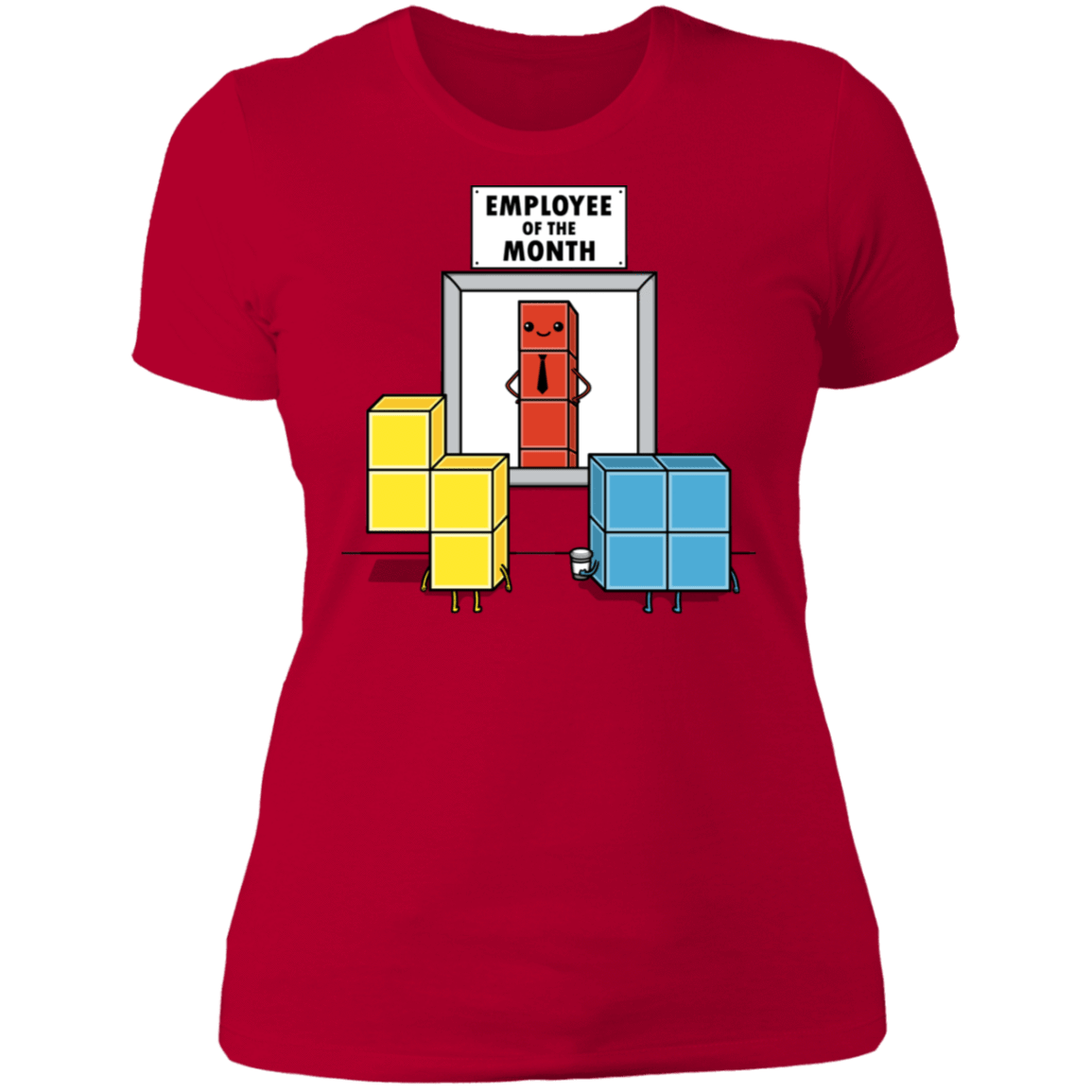 T-Shirts Red / S Piece Of The Month Women's Premium T-Shirt