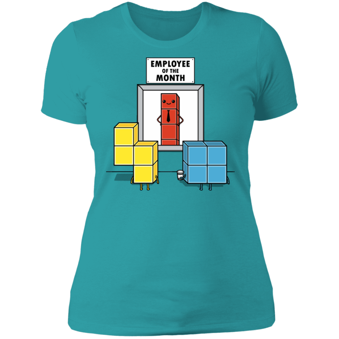 T-Shirts Tahiti Blue / S Piece Of The Month Women's Premium T-Shirt