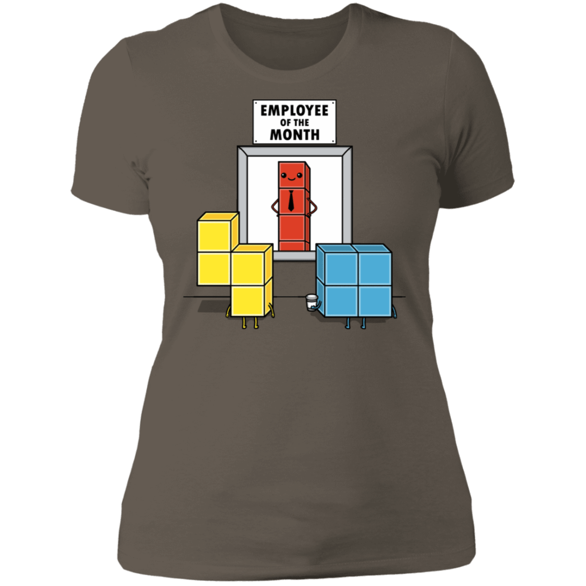 T-Shirts Warm Grey / S Piece Of The Month Women's Premium T-Shirt