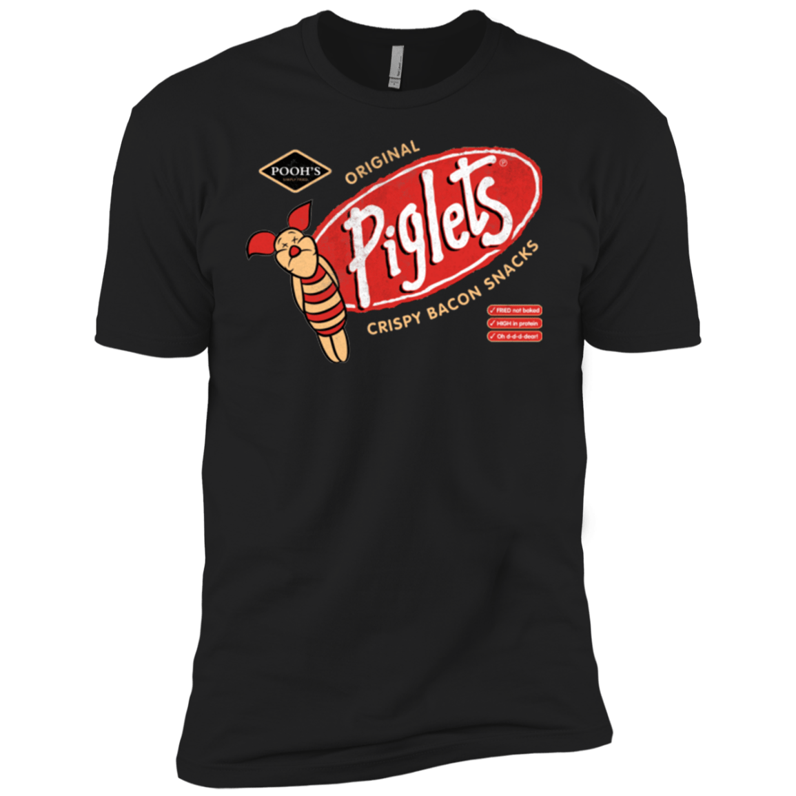 T-Shirts Black / YXS Pigsnacks Boys Premium T-Shirt