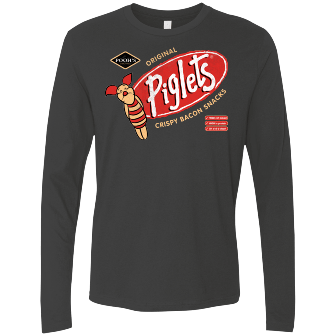 Pigsnacks Men's Premium Long Sleeve