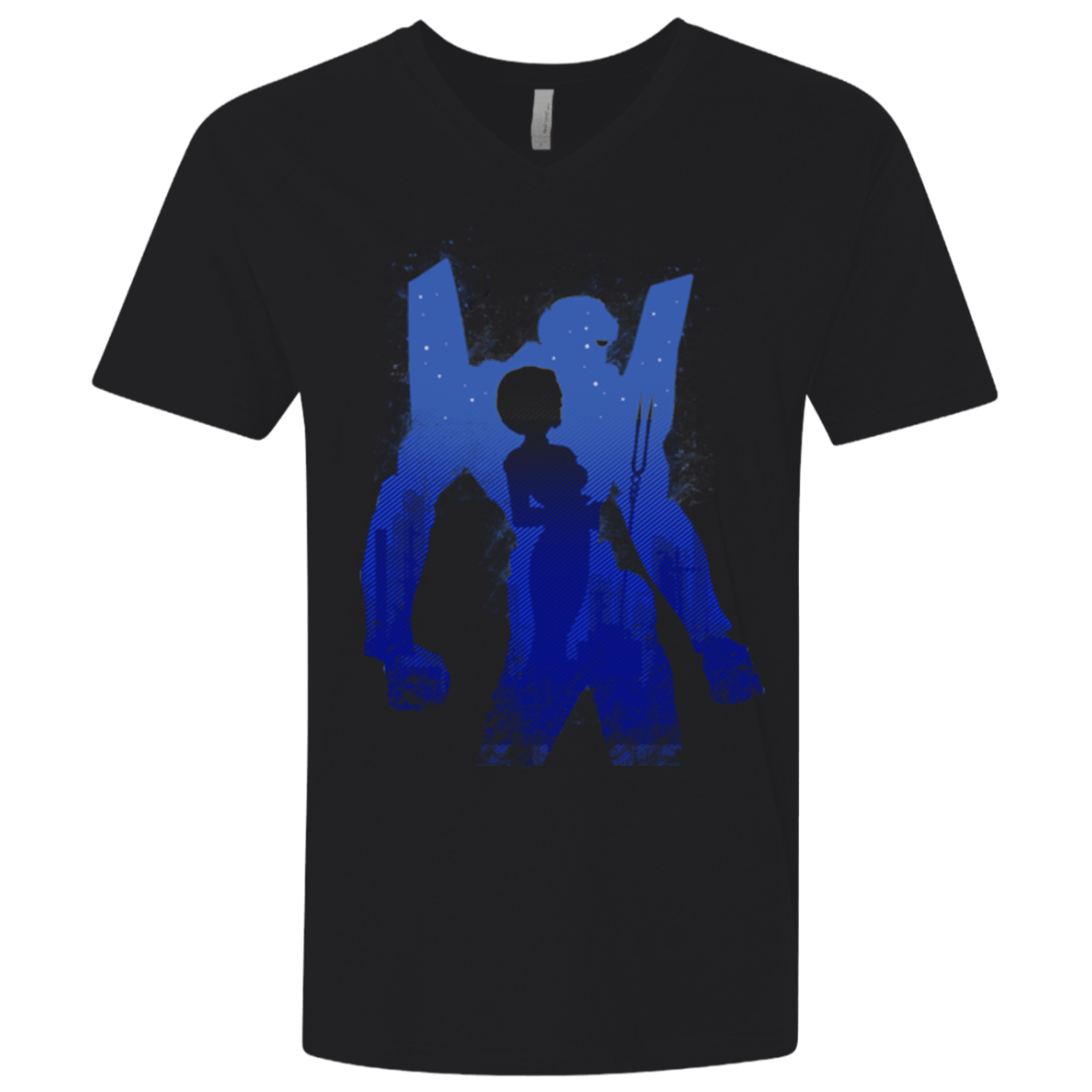 T-Shirts Black / X-Small Pilot 00 Men's Premium V-Neck