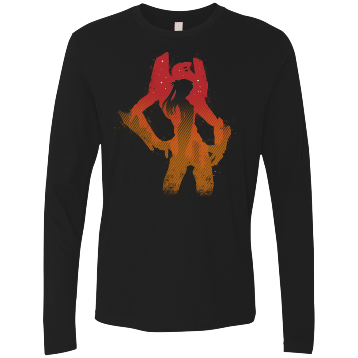 T-Shirts Black / Small Pilot 02 Men's Premium Long Sleeve