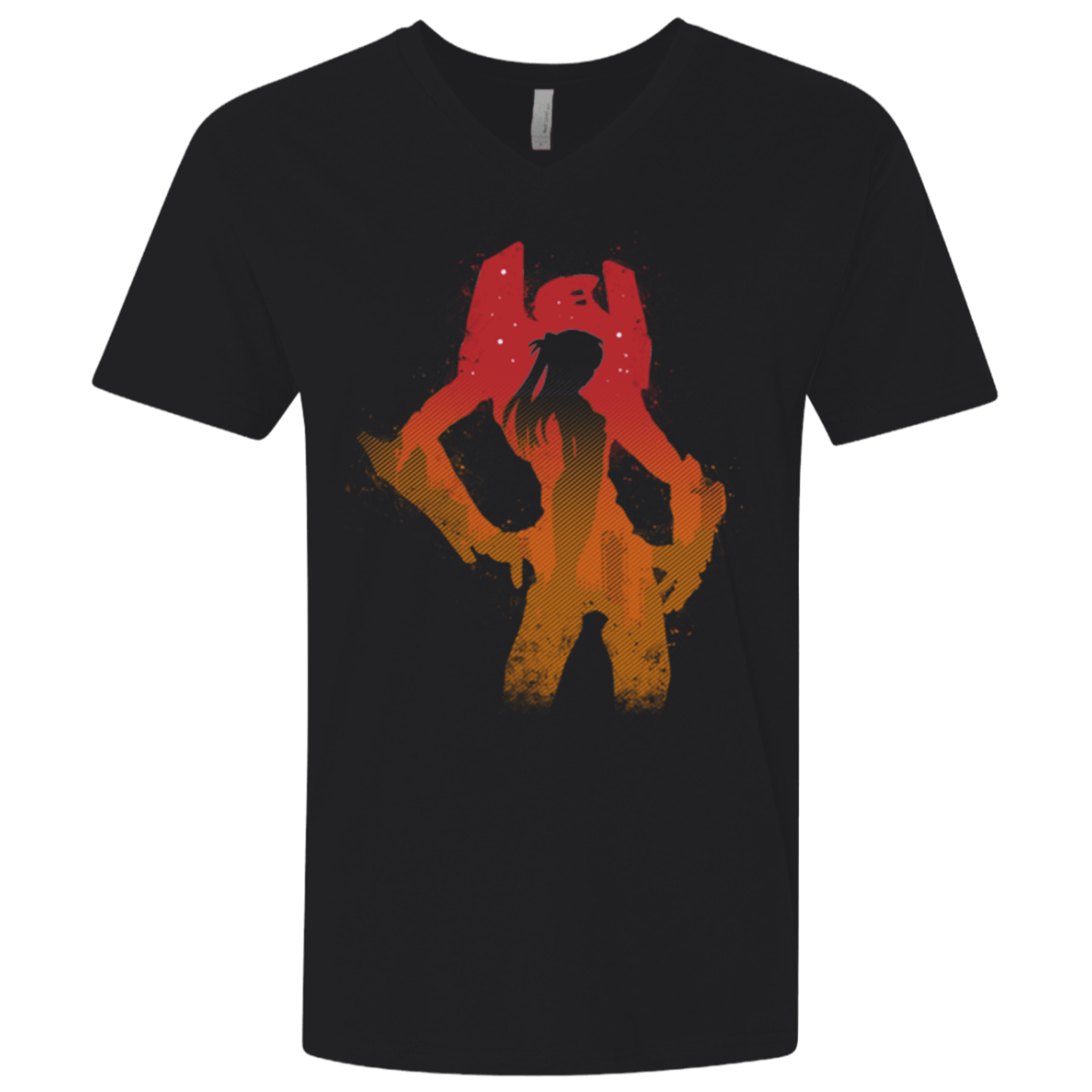 T-Shirts Black / X-Small Pilot 02 Men's Premium V-Neck