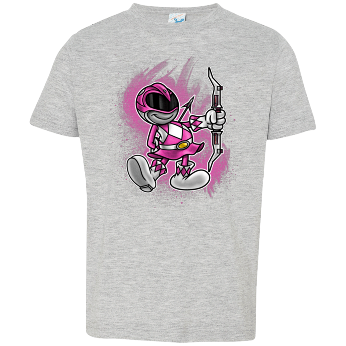 T-Shirts Heather / 2T Pink Ranger Artwork Toddler Premium T-Shirt