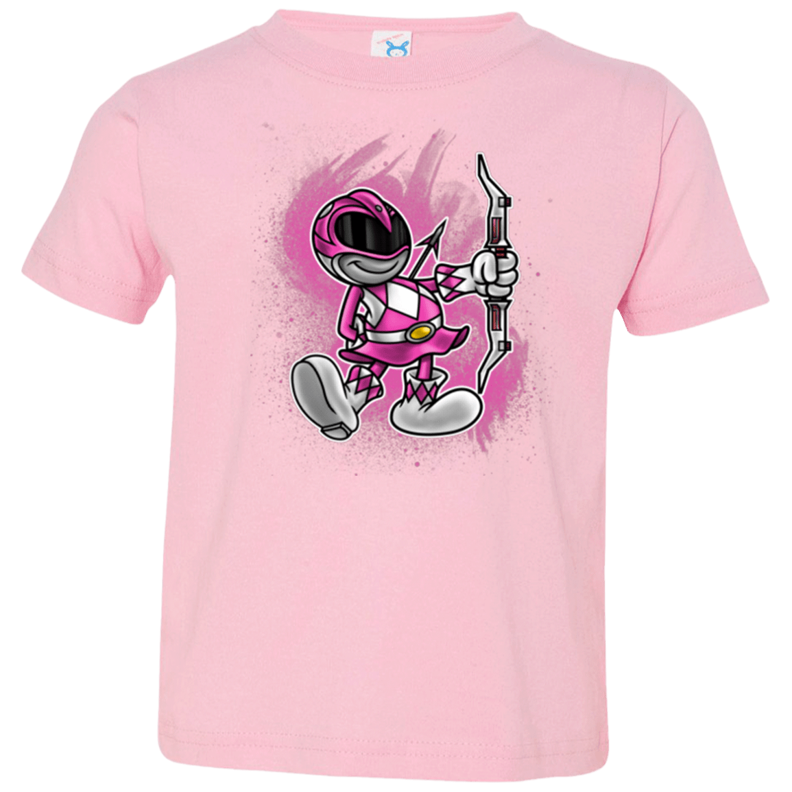 T-Shirts Pink / 2T Pink Ranger Artwork Toddler Premium T-Shirt
