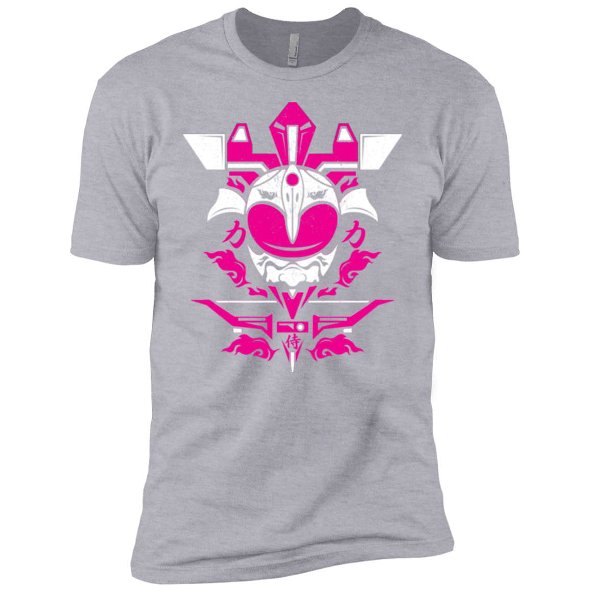 T-Shirts Heather Grey / YXS Pink Ranger Boys Premium T-Shirt
